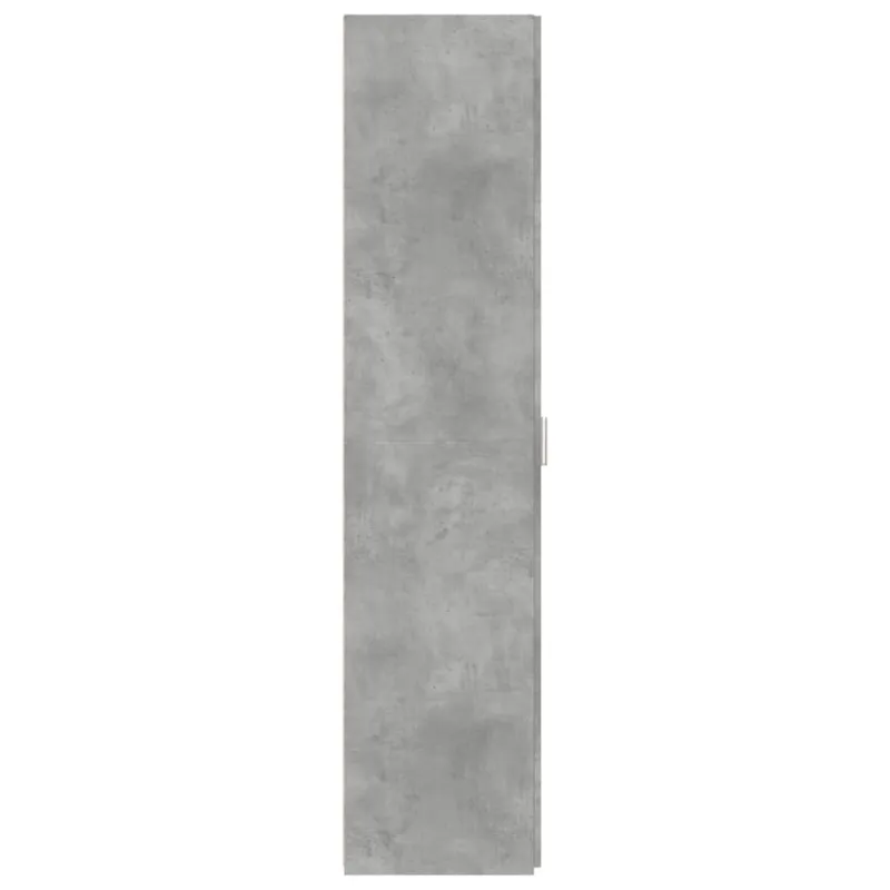 Komoda, betono pilkos spalvos, 30x42,5x185cm, apdirbta mediena