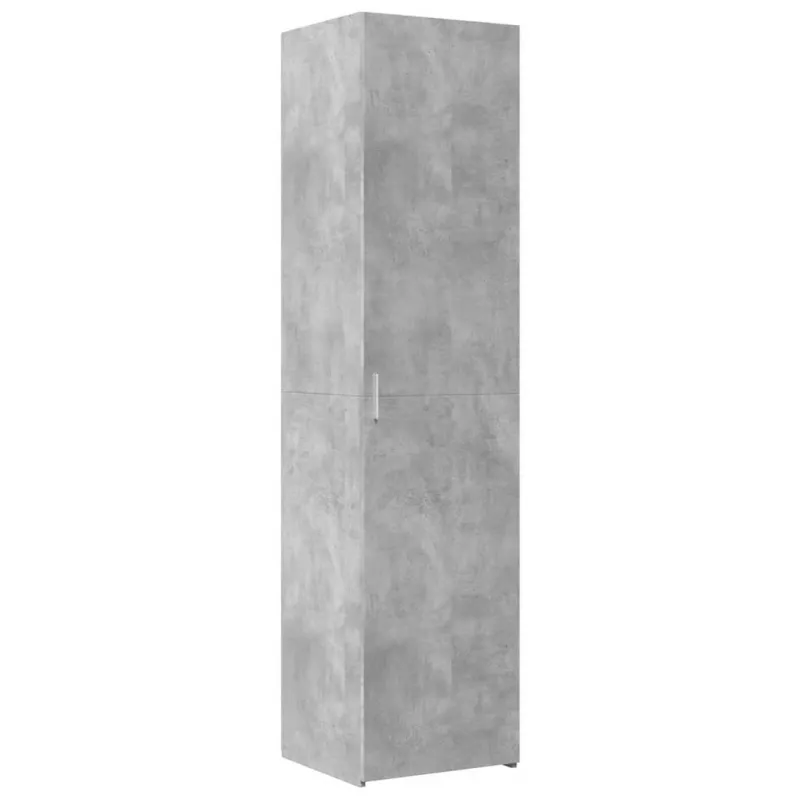 Komoda, betono pilkos spalvos, 45x42,5x185cm, apdirbta mediena