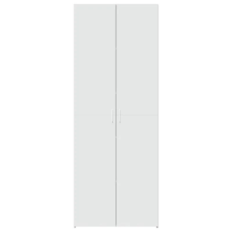 Komoda, baltos spalvos, 70x42,5x185cm, apdirbta mediena
