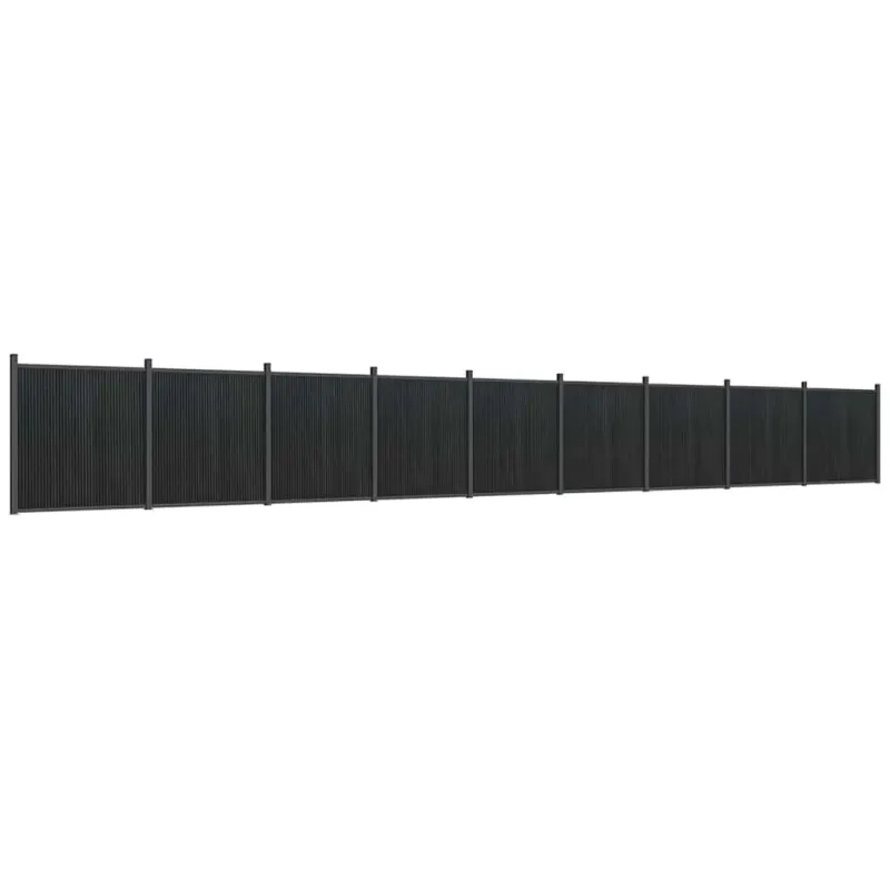 Tvoros segmentas, pilkos spalvos, 1564x186cm, WPC