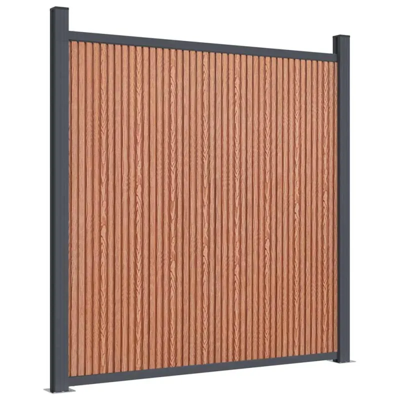 Tvoros segmentas, rudos spalvos, 872x186cm, WPC