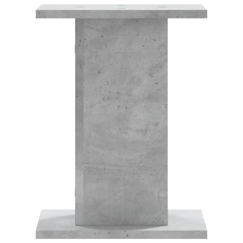 Stovai augalams, 2vnt., betono, 30x30x40cm, apdirbta mediena