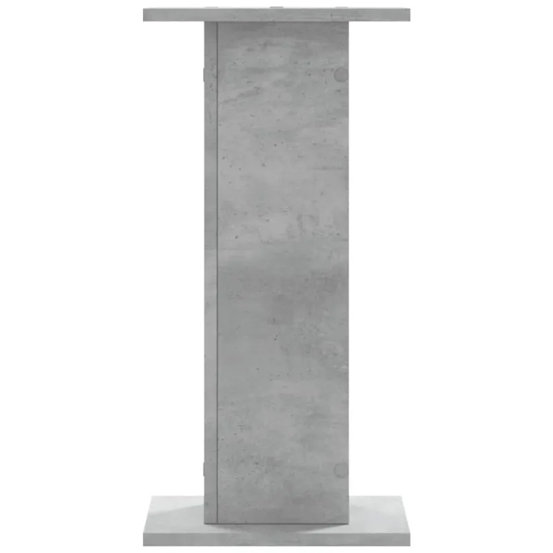Stovai augalams, 2vnt., betono, 30x30x60cm, apdirbta mediena