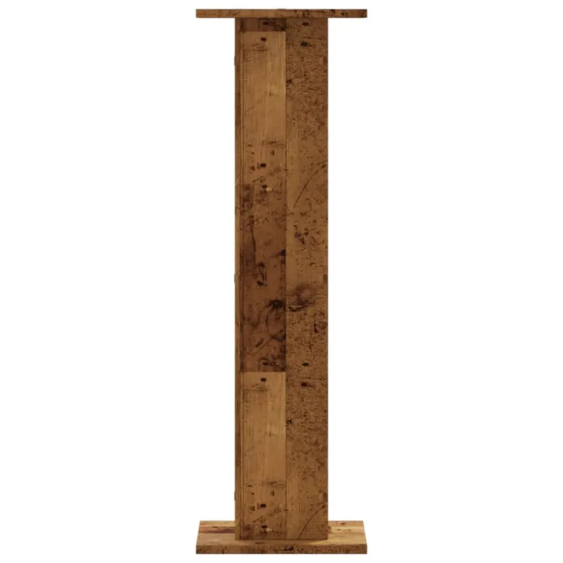 Stovai augalams, 2vnt., sendintos medienos, 30x30x95cm, mediena