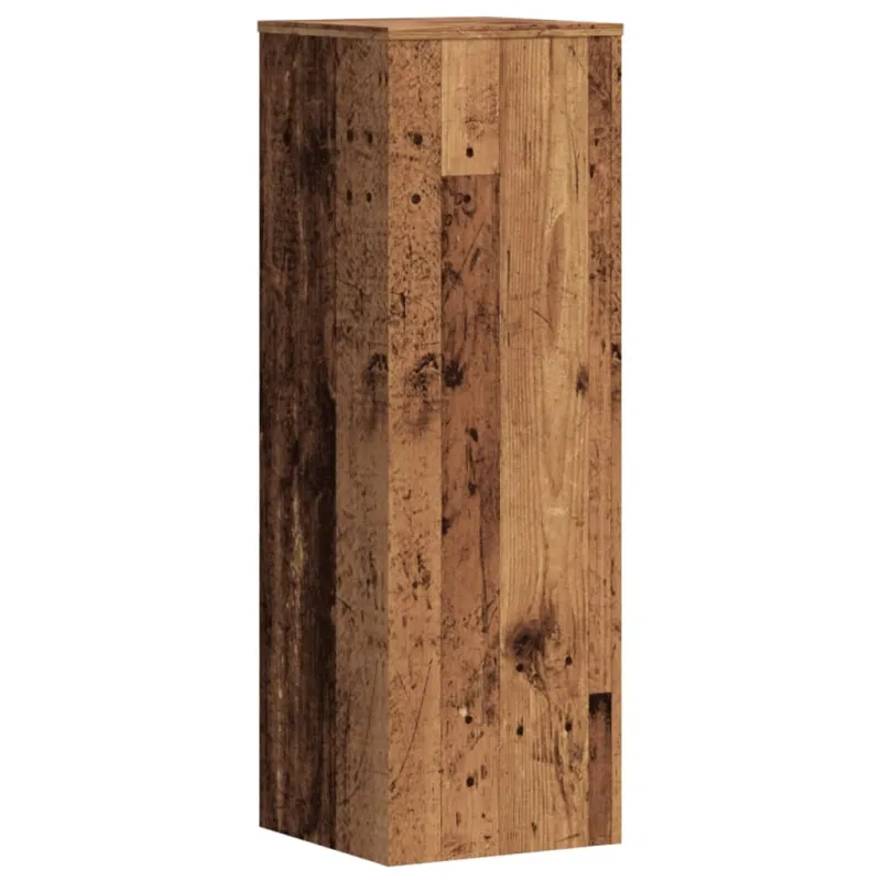 Stovai augalams, 2vnt., medienos, 33x33x100cm, mediena