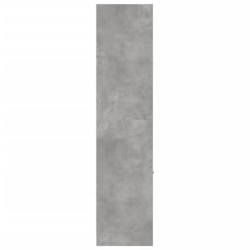 Vaistų spintelė, betono pilkos spalvos, 40x41x174,5cm, mediena
