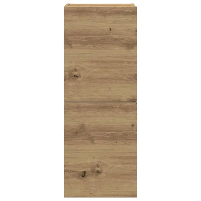 4 dalių sieninis televizoriaus spintelės komplektas Artisan Oak
