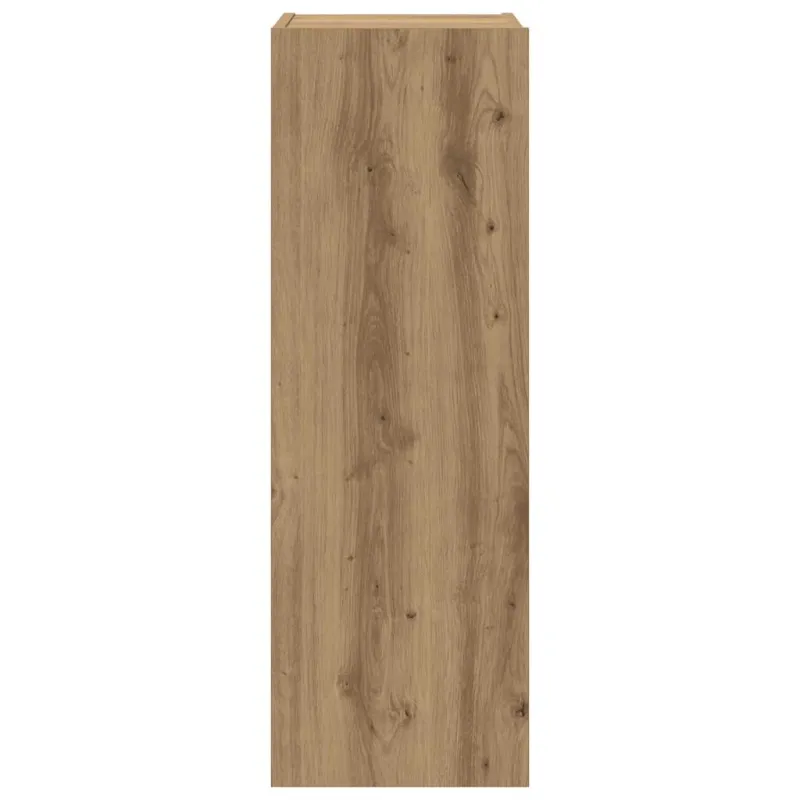 4 dalių sieninis televizoriaus spintelės komplektas Artisan Oak