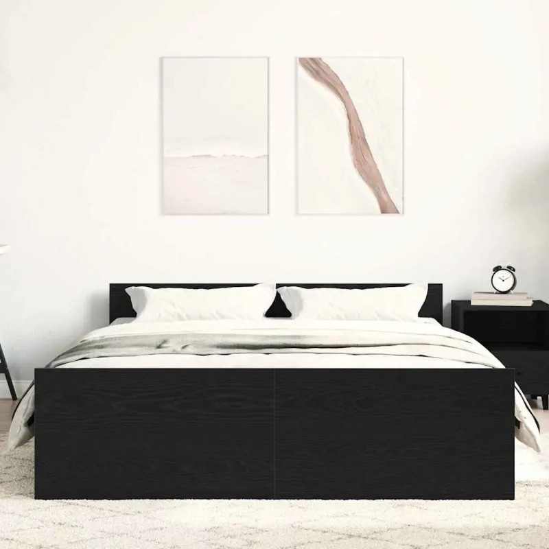 Lovos rėmas be čiužinio, 120x200 cm, apdirbta mediena