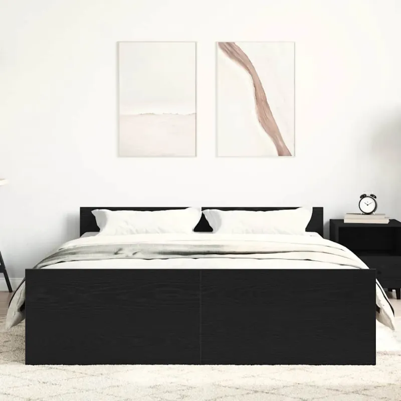Lovos rėmas be čiužinio, 140x190 cm, apdirbta mediena