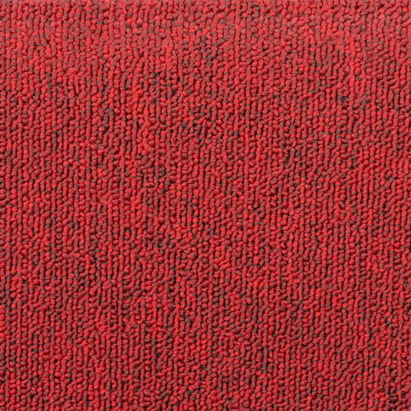 Laiptų kilimėliai, 30 vnt., 65x24x4 cm, raudonos spalvos, pusapvaliai, dideli
