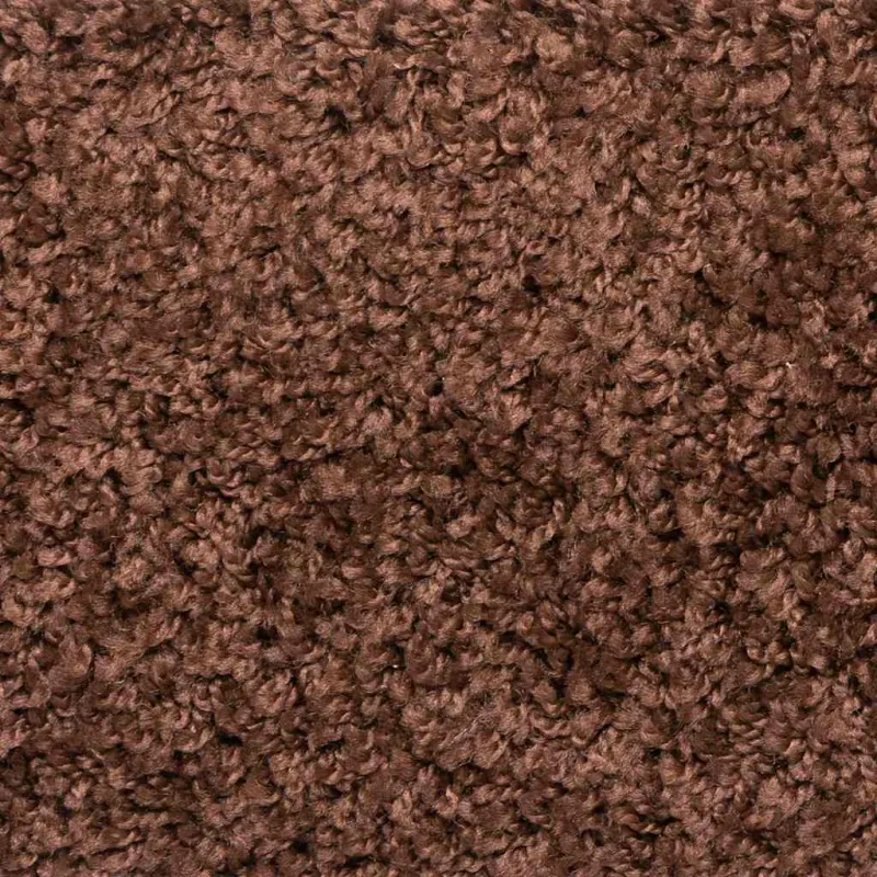 Laiptų kilimėliai, 30 vnt., 56x17x3 cm, rudi, pusapvaliai