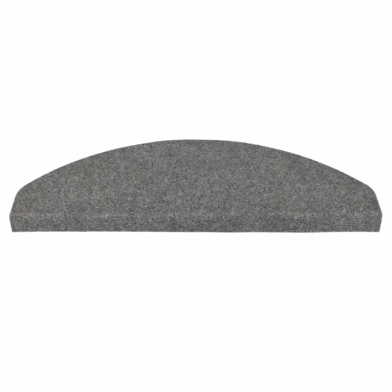 Lipnūs laiptų kilimėliai, 20vnt., pilki, 65x22,5x3,5cm