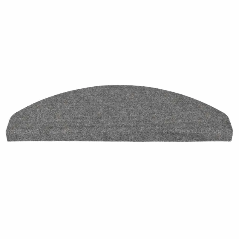 Lipnūs laiptų kilimėliai, 30vnt., pilki, 65x22,5x3,5cm