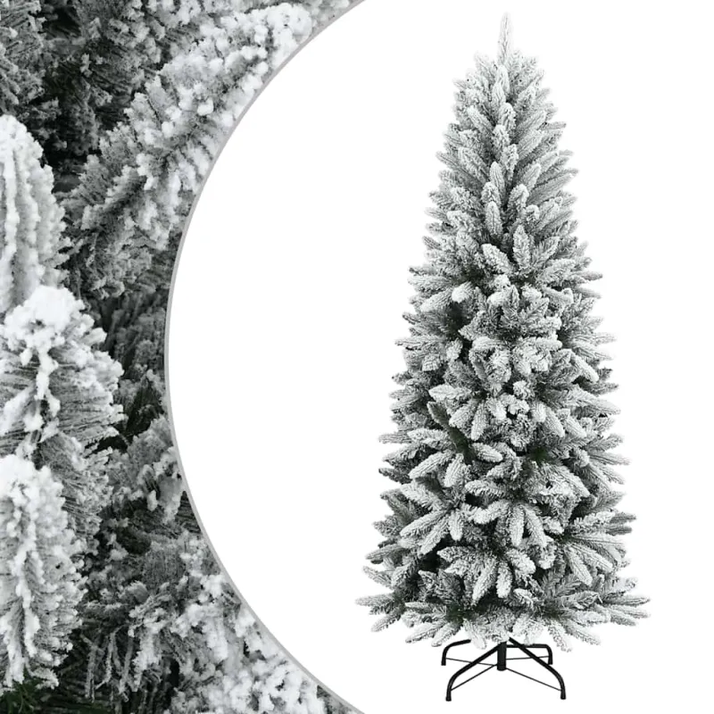 Dirbtinė Kalėdų eglutė su sniegu, 120cm, PVC ir PE