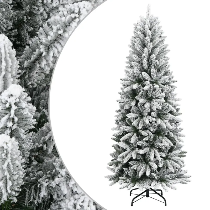 Dirbtinė Kalėdų eglutė su sniegu, 150cm, PVC ir PE