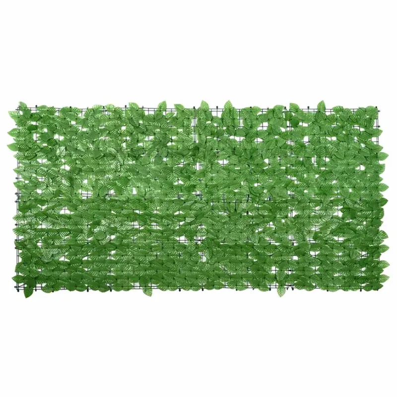 Balkono pertvara su žaliais lapais, 200x100cm