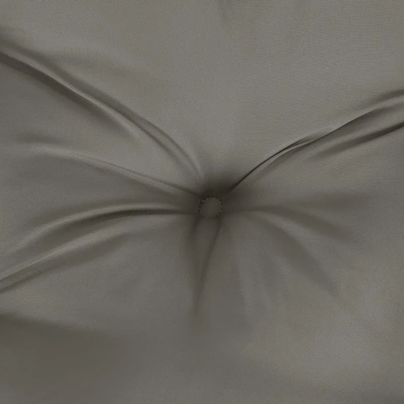 Kėdės pagalvėlės, 4vnt., tamsiai pilkos, 120x50x7cm, audinys