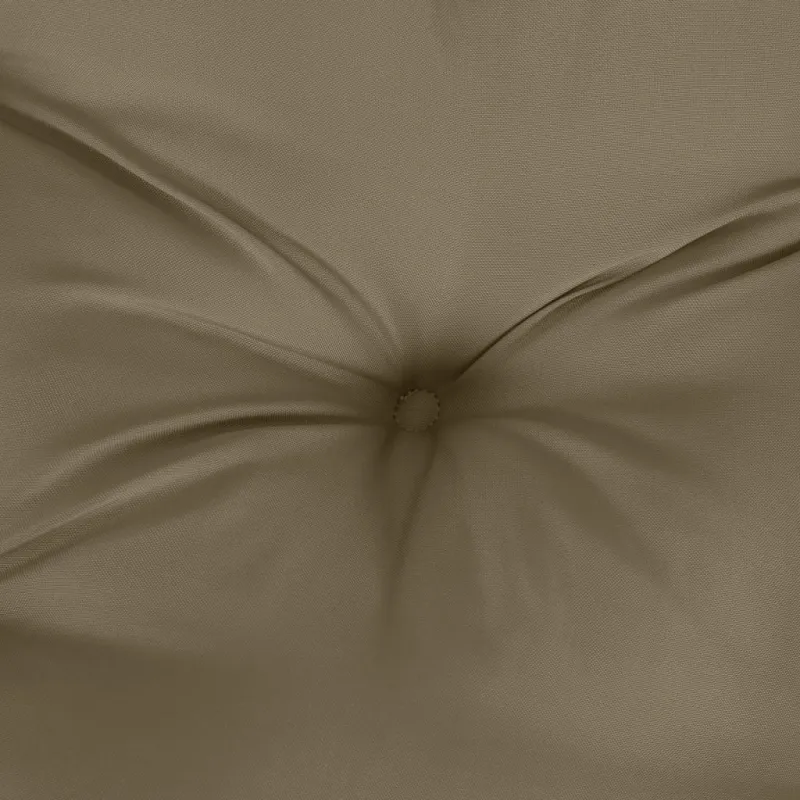 Kėdės pagalvėlės, 4vnt., taupe, 100x50x7cm, audinys