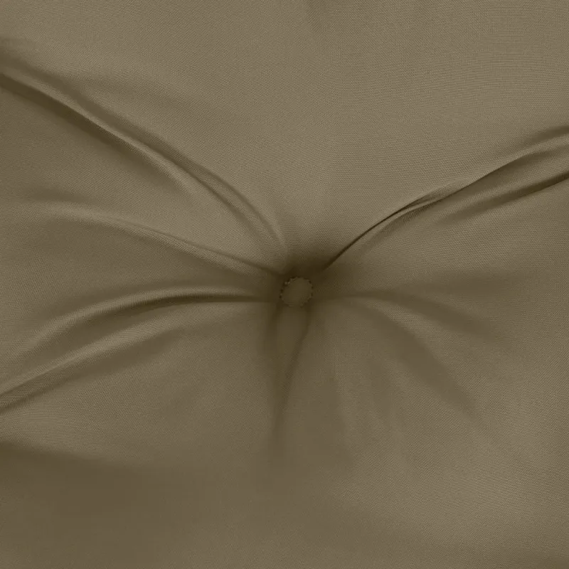 Kėdės pagalvėlės, 6vnt., taupe, 100x50x7cm, audinys