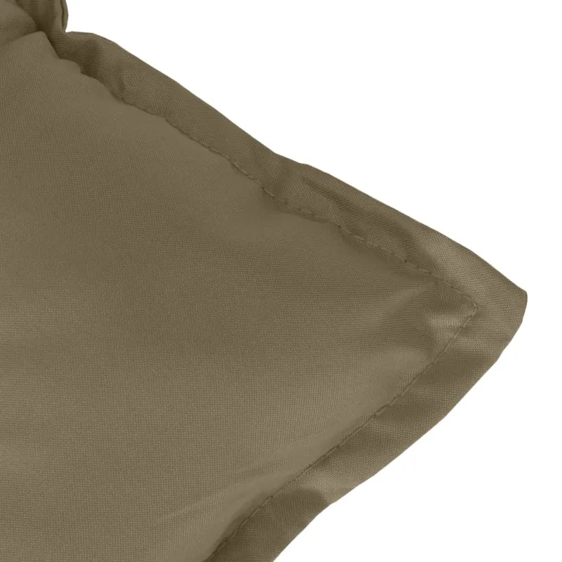 Kėdės pagalvėlės, 6vnt., taupe, 100x50x7cm, audinys