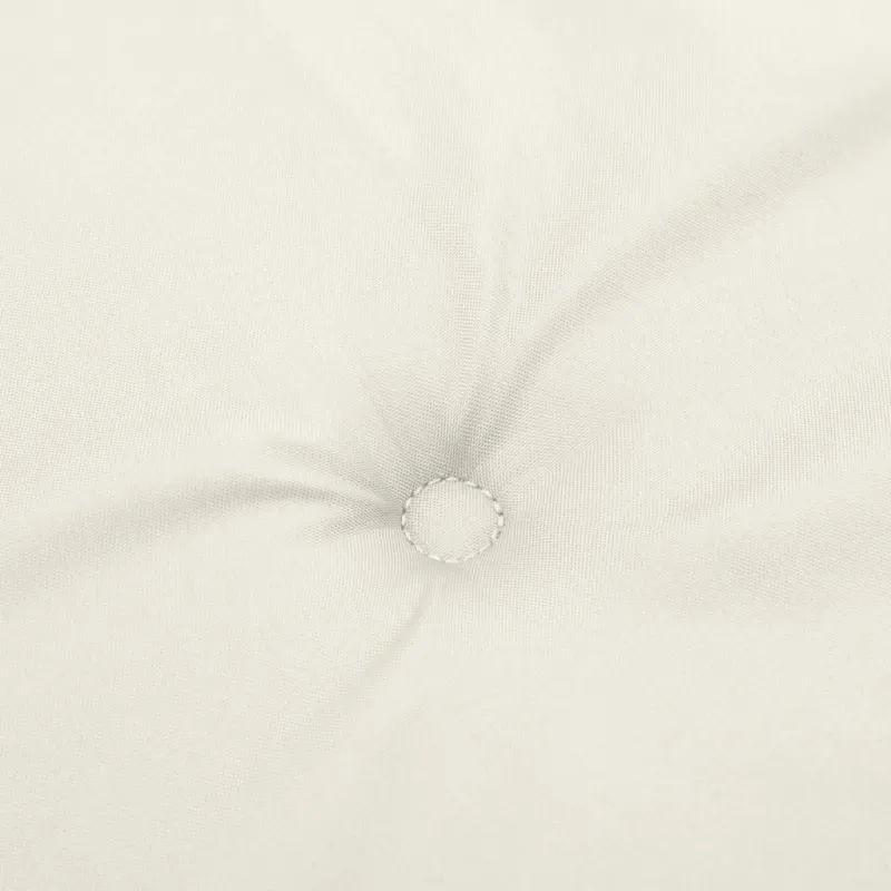 Kėdės pagalvėlės, 6vnt., kreminės, 100x50x4cm, audinys