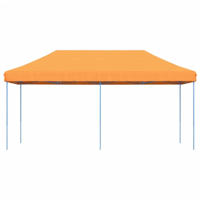 Išskleidžiama proginė palapinė, oranžinė, 580x292x315cm