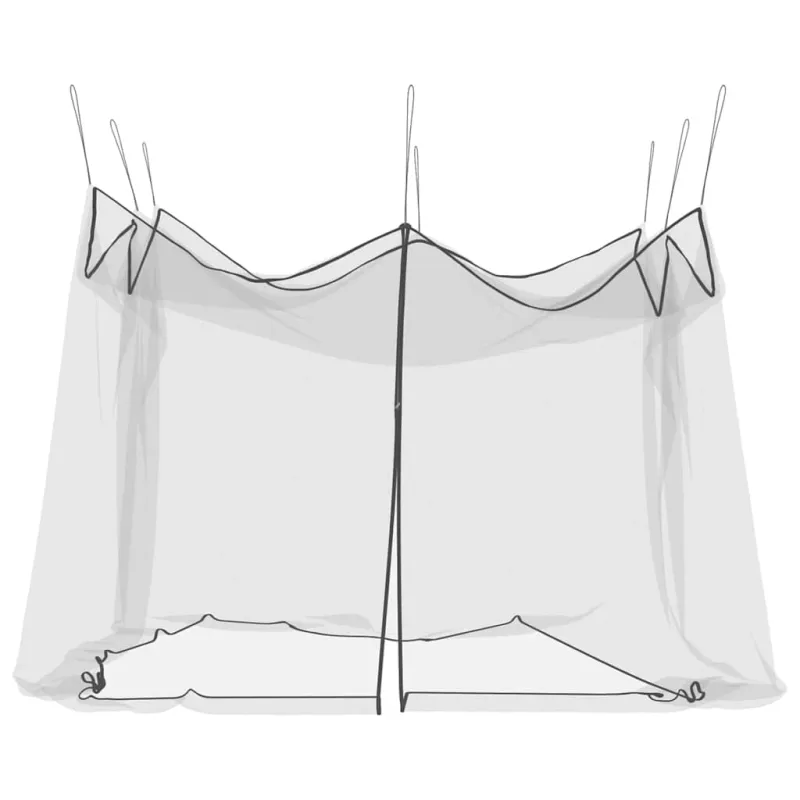 Lauko tinklelis nuo uodų, 220 tinklo, juodas, 300x300x250 cm