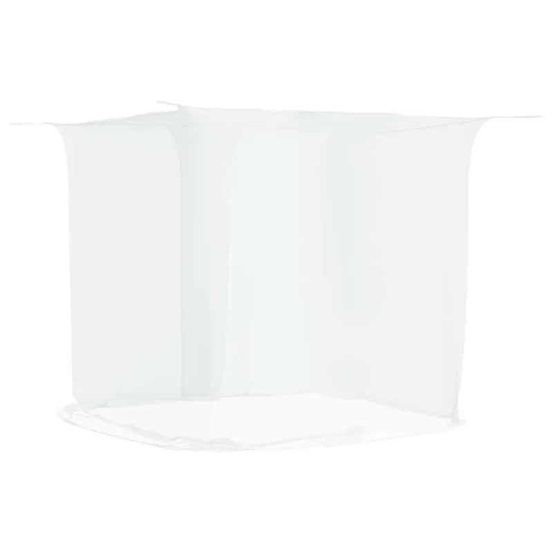 Kabantis tinklelis nuo uodų, baltas, 220x120x150cm, 156 tinklas