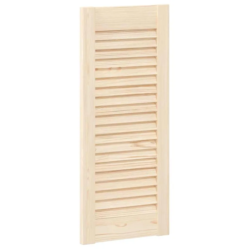Spintelės durelės, 2vnt., 69x29,5cm, pušis, žaliuzių dizaino