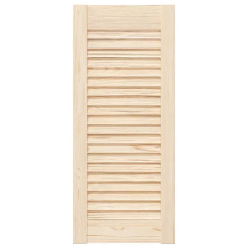 Spintelės durelės, 2vnt., 69x29,5cm, pušis, žaliuzių dizaino