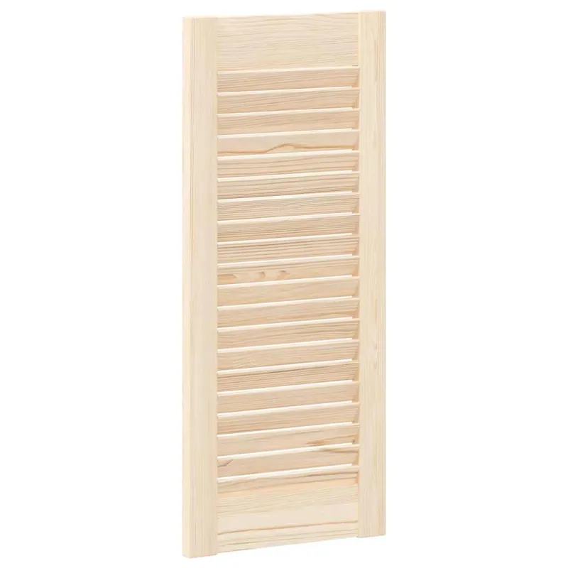 Spintelės durelės, 2vnt., 69x29,5cm, pušis, žaliuzių dizaino