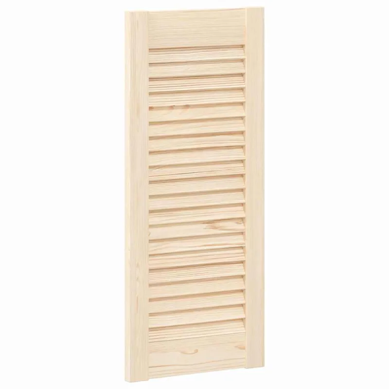 Spintelės durelės, 4vnt., 69x29,5cm, pušis, žaliuzių dizaino