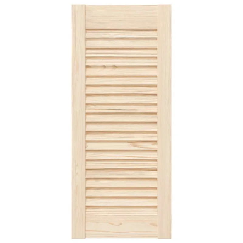 Spintelės durelės, 4vnt., 69x29,5cm, pušis, žaliuzių dizaino