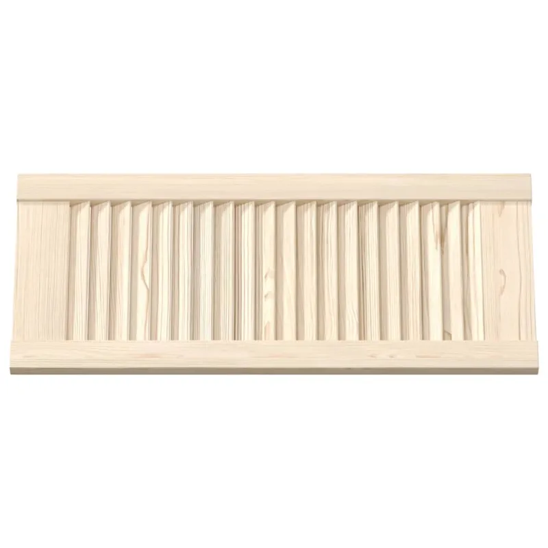 Spintelės durelės, 4vnt., 69x29,5cm, pušis, žaliuzių dizaino