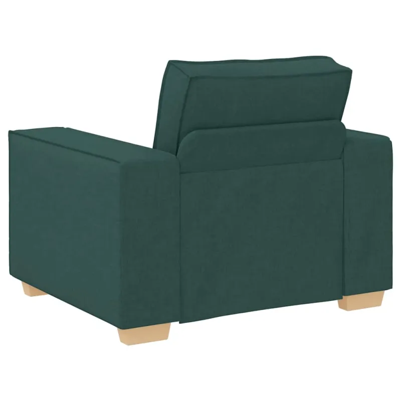 Sofa-kėdė, tamsiai žalia, 100x78x84 cm, audinys