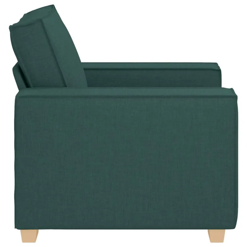 Sofa-kėdė, tamsiai žalia, 100x78x84 cm, audinys