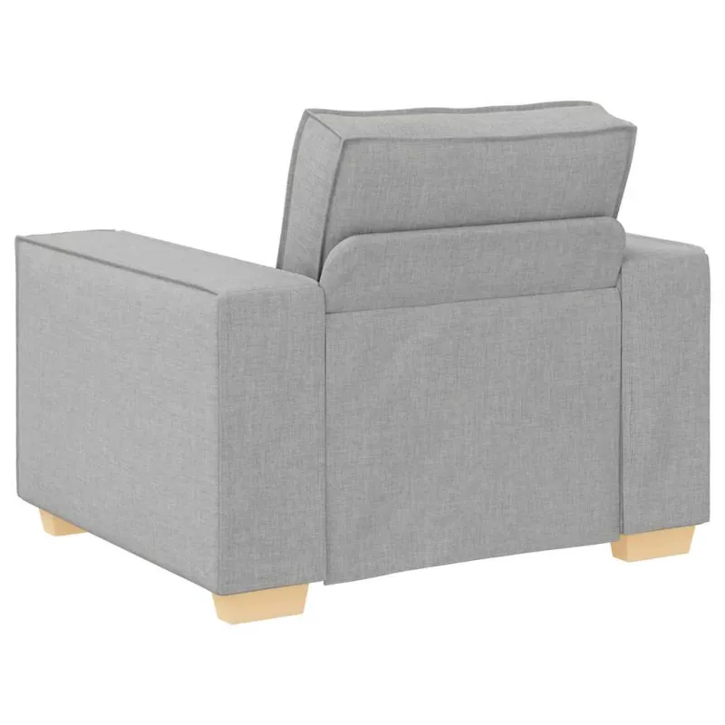 Sofa-kėdė, debesų pilka, 100x78x84 cm, audinys