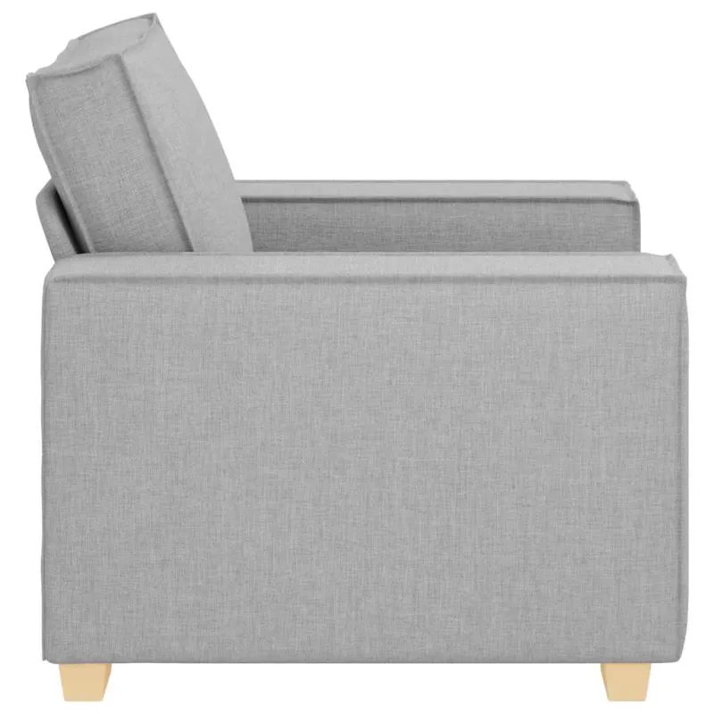 Sofa-kėdė, debesų pilka, 100x78x84 cm, audinys