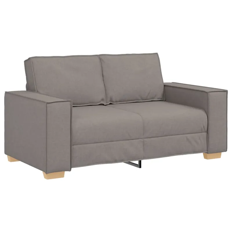Dvivietė sofa, pilkai ruda, 160x78x84 cm, audinys