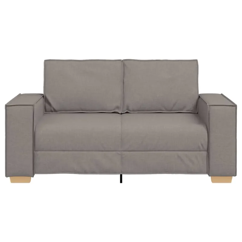 Dvivietė sofa, pilkai ruda, 160x78x84 cm, audinys