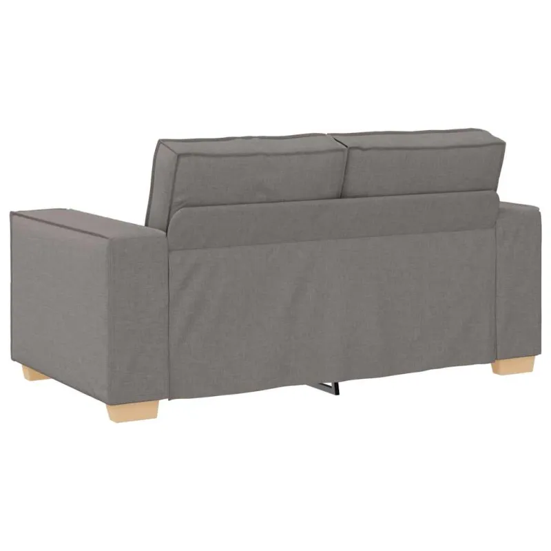 Dvivietė sofa, pilkai ruda, 160x78x84 cm, audinys