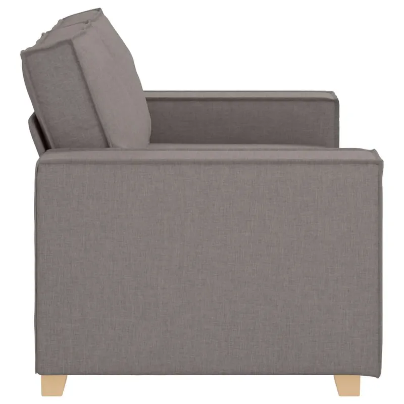 Dvivietė sofa, pilkai ruda, 160x78x84 cm, audinys