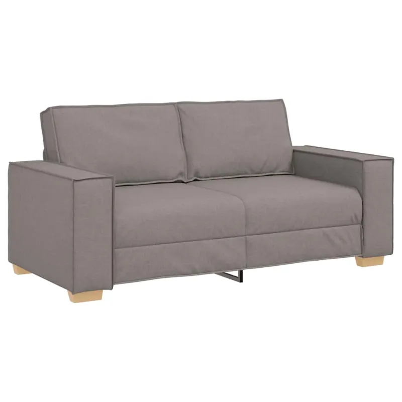 Dvivietė sofa, pilkai ruda, 180x78x84 cm, audinys