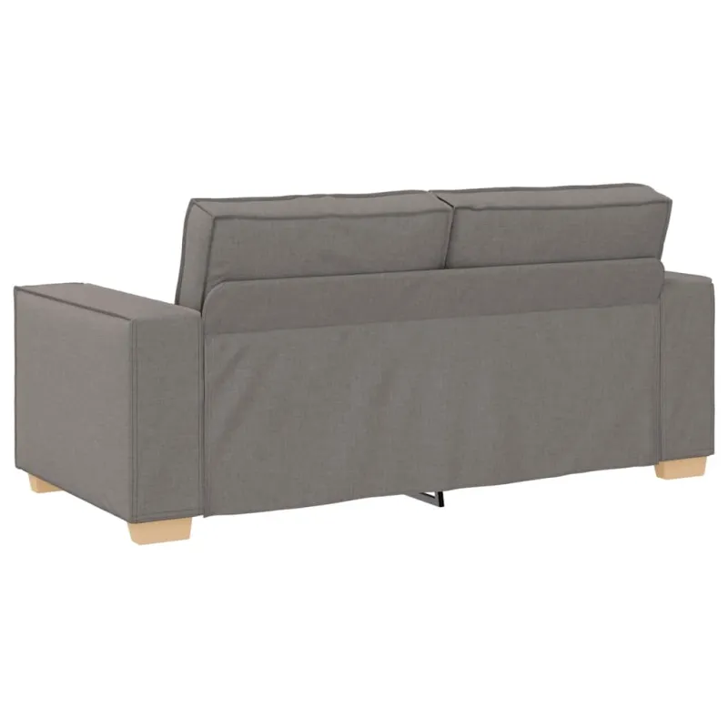 Dvivietė sofa, pilkai ruda, 180x78x84 cm, audinys