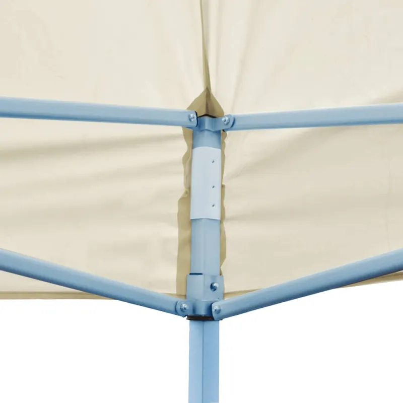 Sulankstoma proginė palapinė 3 x 6 m, kremo spalvos