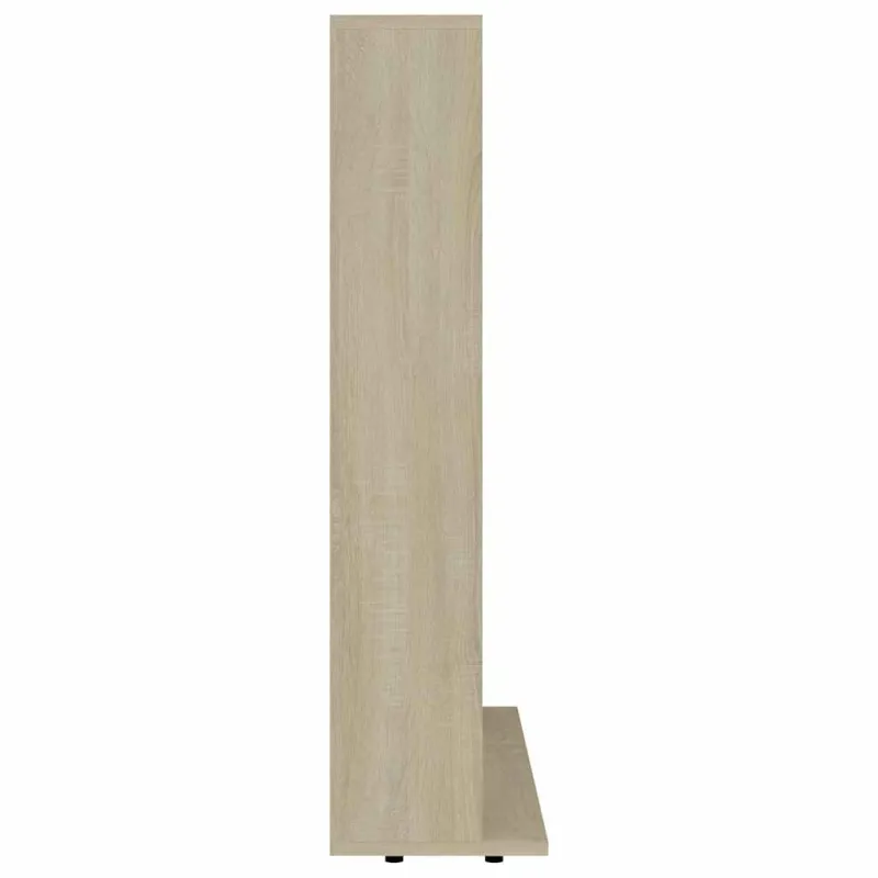 Spintelė kompaktiniams diskams, ąžuolo, 100x23x89,5cm, mediena
