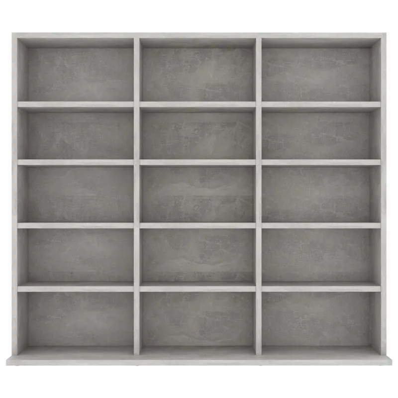 Spintelė kompaktiniams diskams, betono, 100x23x89,5cm, mediena