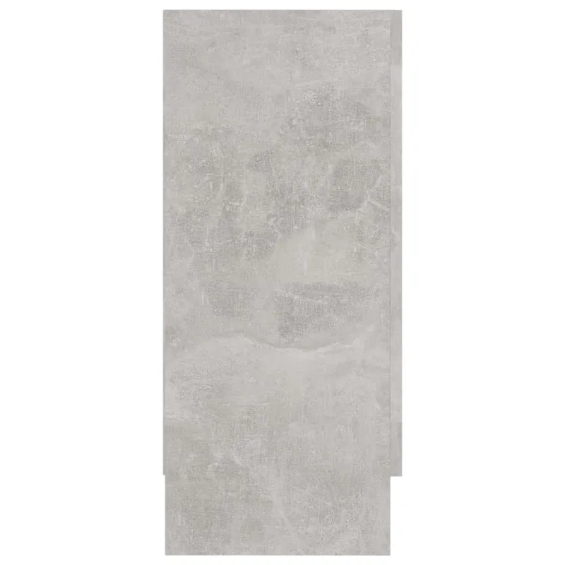 Vitrininė spintelė, pilka, 120x30,5x70cm, apdirbta mediena