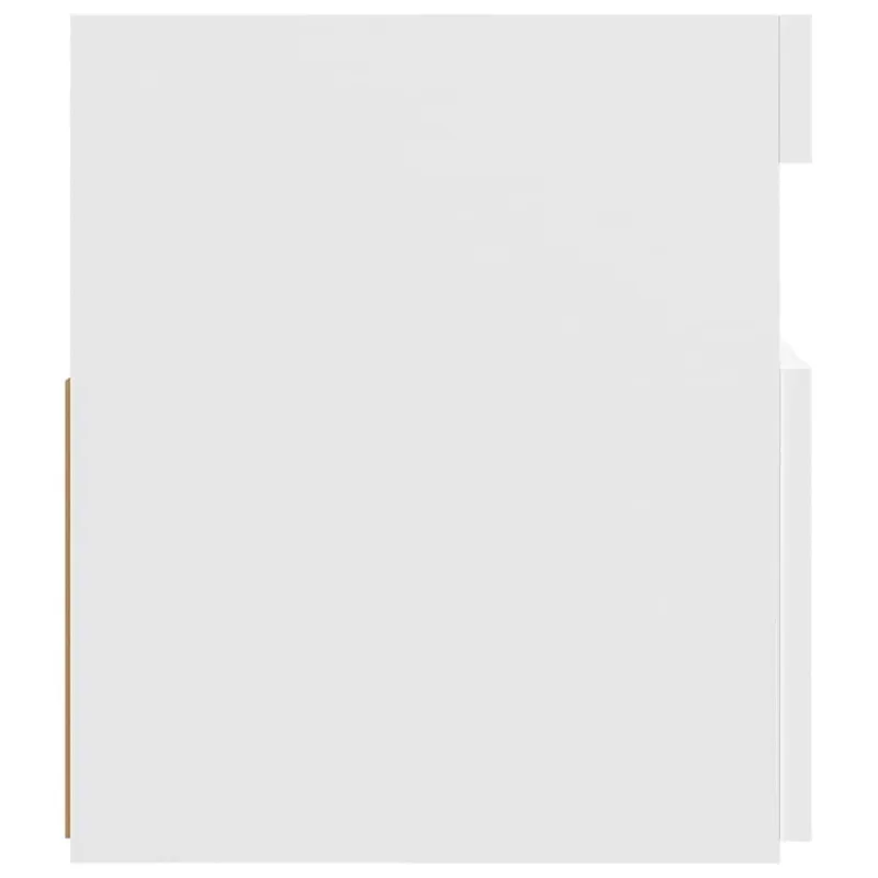Televizoriaus spintelė su LED apšvietimu, balta, 120x35x40cm